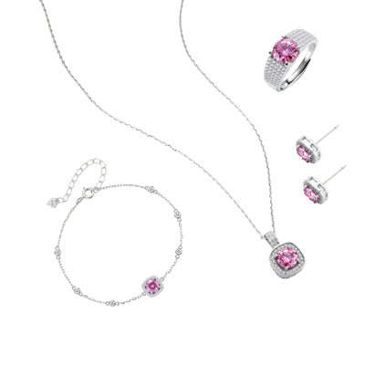 Blush Dreams Moissanite Set