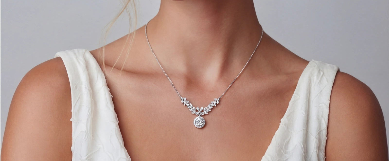 Celestial Wings Statement Necklace
