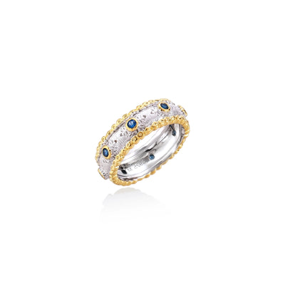 Azure Dreams Band Ring