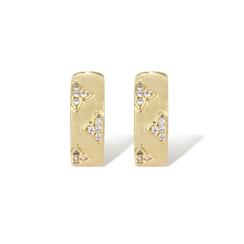 Bloom Hoop Earrings