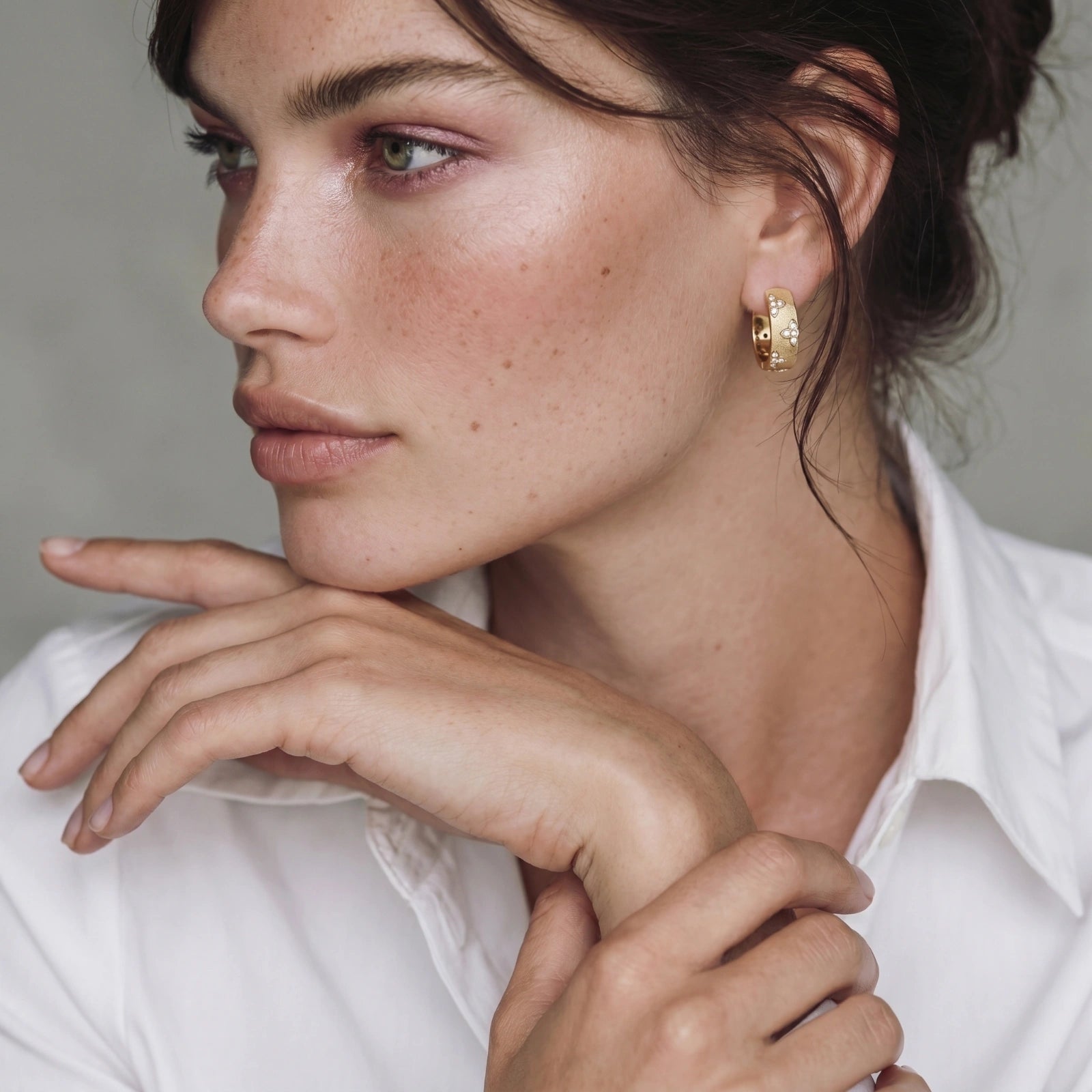 Bloom Hoop Earrings