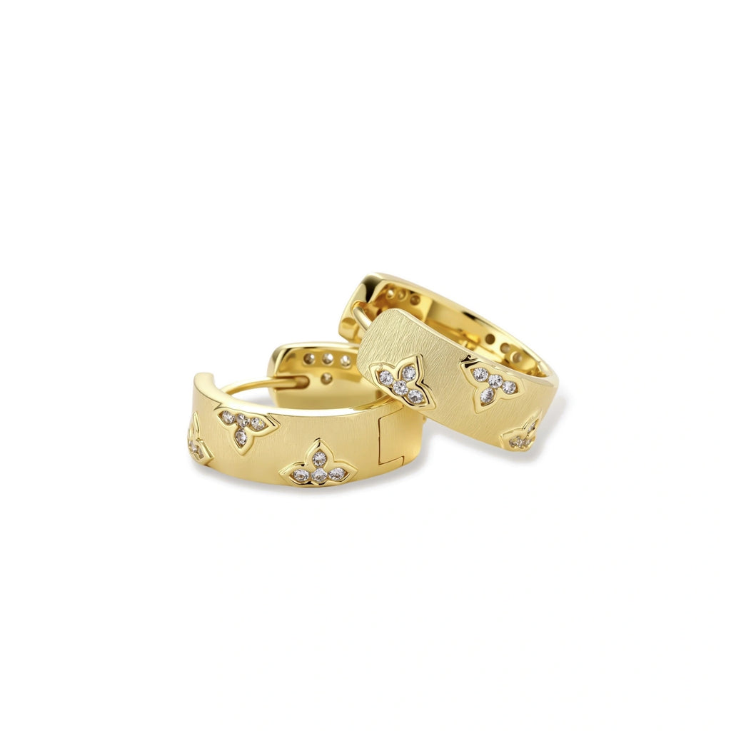 Bloom Hoop Earrings