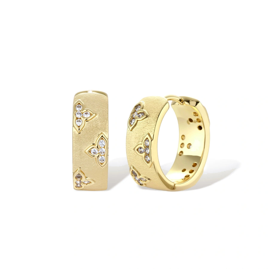 Bloom Hoop Earrings